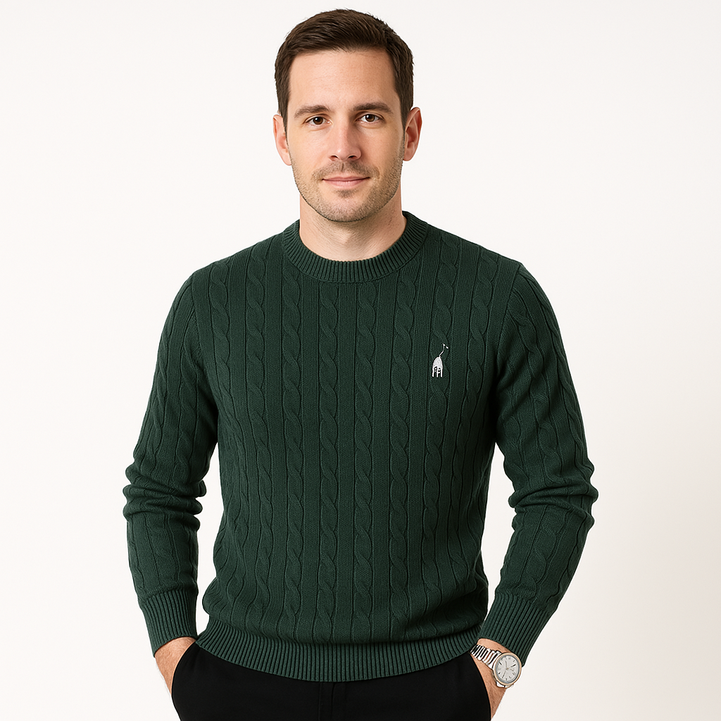 Kosta Zopfmusterpullover